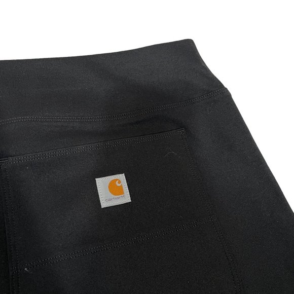 Carhartt Force Fitted Midweight Utility Legging Womens 3X Black Stretch Work - Picture 9 of 10